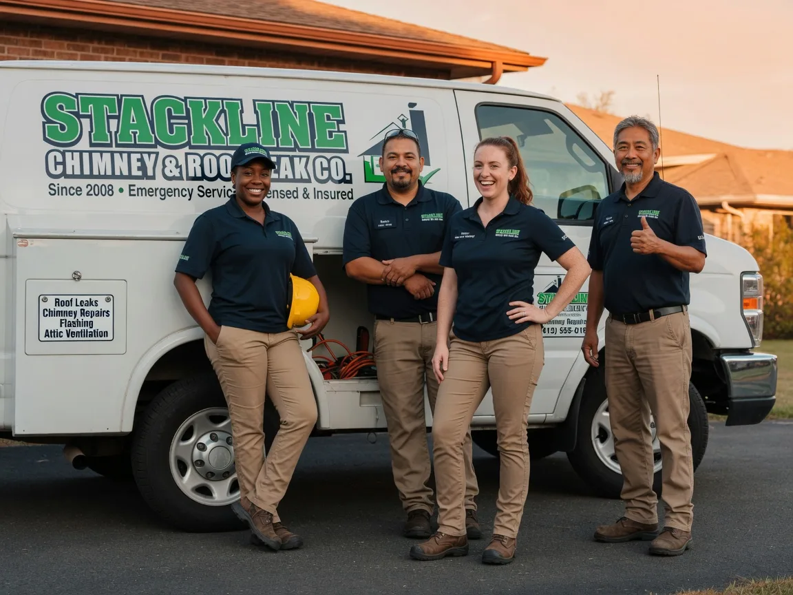 Chimney flashing repair company in Conover, WI